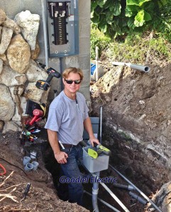 Ttreasure coast electrician Glenn Goodiel Installing Residential Main Circuit Panel